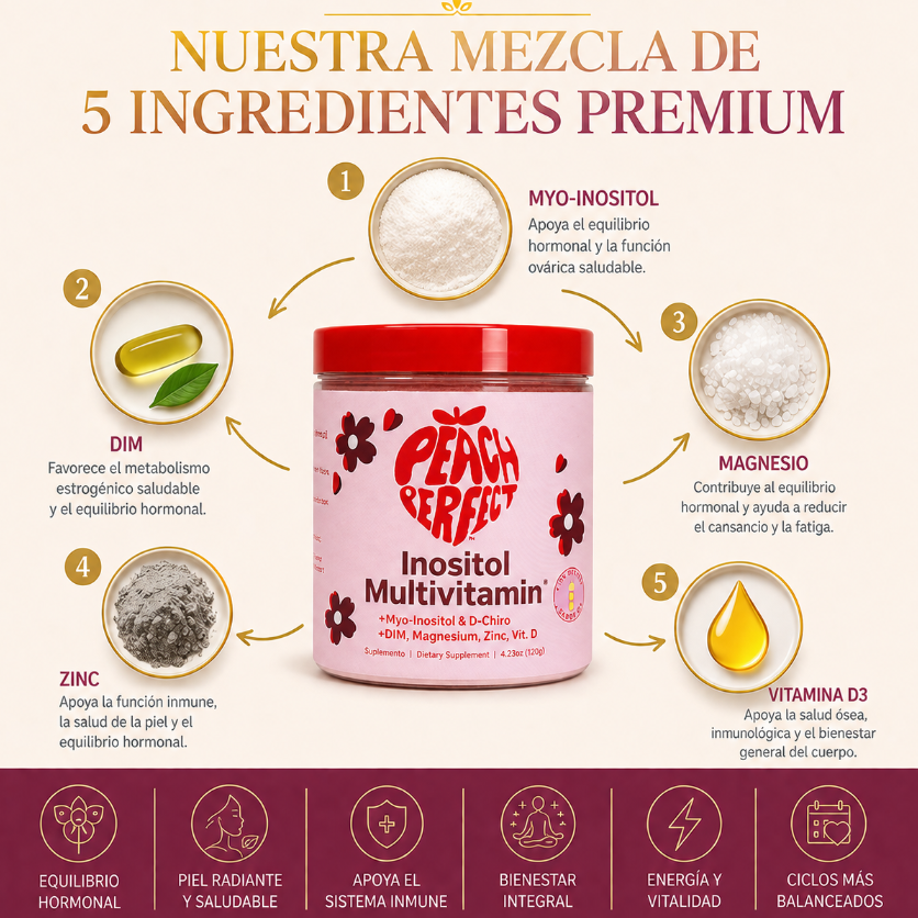 INOSITOL MULTIVITAMINICO | Peach Perfect